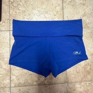 VS PINK x Frankie’s bikinis micro foldover shorts